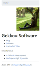 Mobile Screenshot of gekkou.co.uk